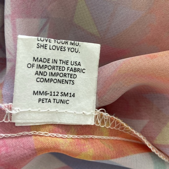 NWT Show Me Your Mumu Salvation Mountain Peta Cover Up Tunic Size Small - Picture 8 of 8